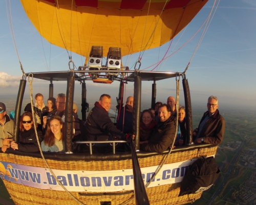 Ballonvlucht vanaf Nieuwegein naar Culemborg